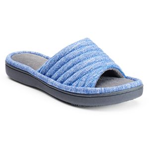 Isotoner Women's Andrea Space Knit Slide Slippers