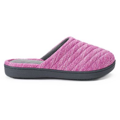 isotoner Andrea Space Knit Women's Clog Slippers