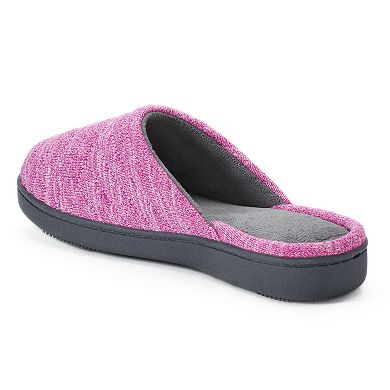 isotoner Andrea Space Knit Women's Clog Slippers