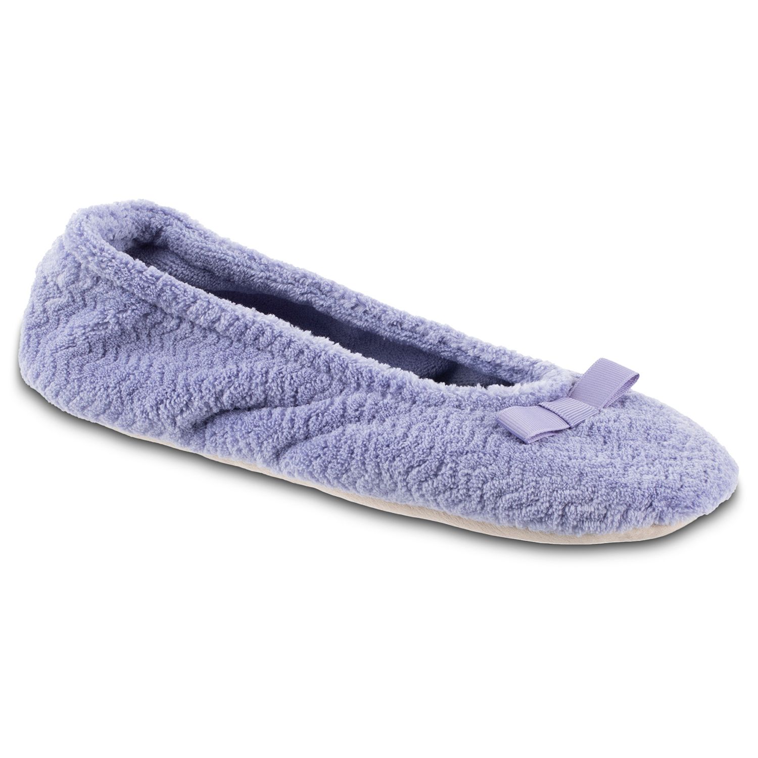 isotoner ballerina house slippers