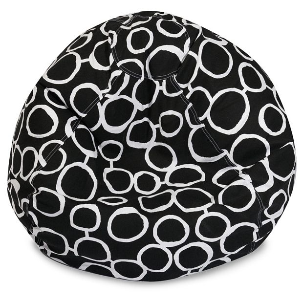 AJD Home Bean Bag Lounger - Black