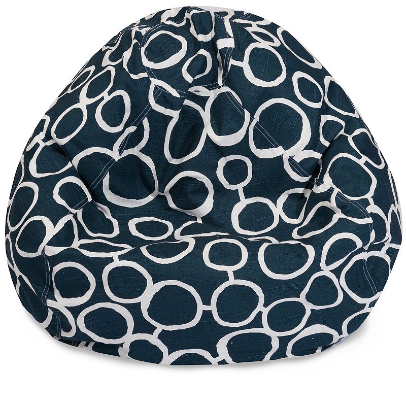 61539703 Majestic Home Goods Fusion Small Beanbag Chair, Bl sku 61539703