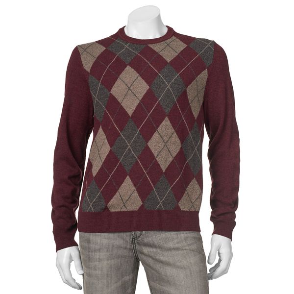 Men's Dockers Classic-Fit Argyle Soft Comfort Touch Sweater