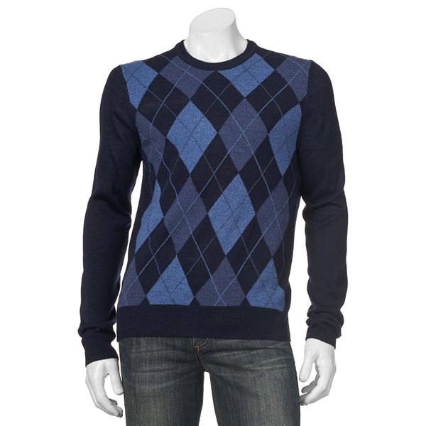Men's Dockers Classic-Fit Argyle Soft Comfort Touch Sweater