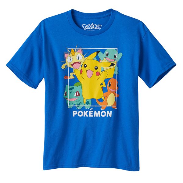 Boys 8 20 Pokemon Gang Tee