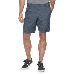 Men's Marc Anthony Slim-Fit Crosshatch Chambray Shorts