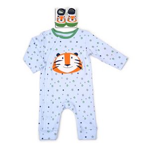 Baby Boy Vitamins Baby 2-pc. Coverall & Socks Set