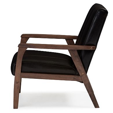 Baxton Studio Nikko Lounge Chair