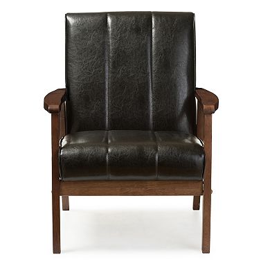 Baxton Studio Nikko Lounge Chair
