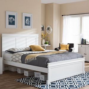 Baxton Studio Amber Platform Bed