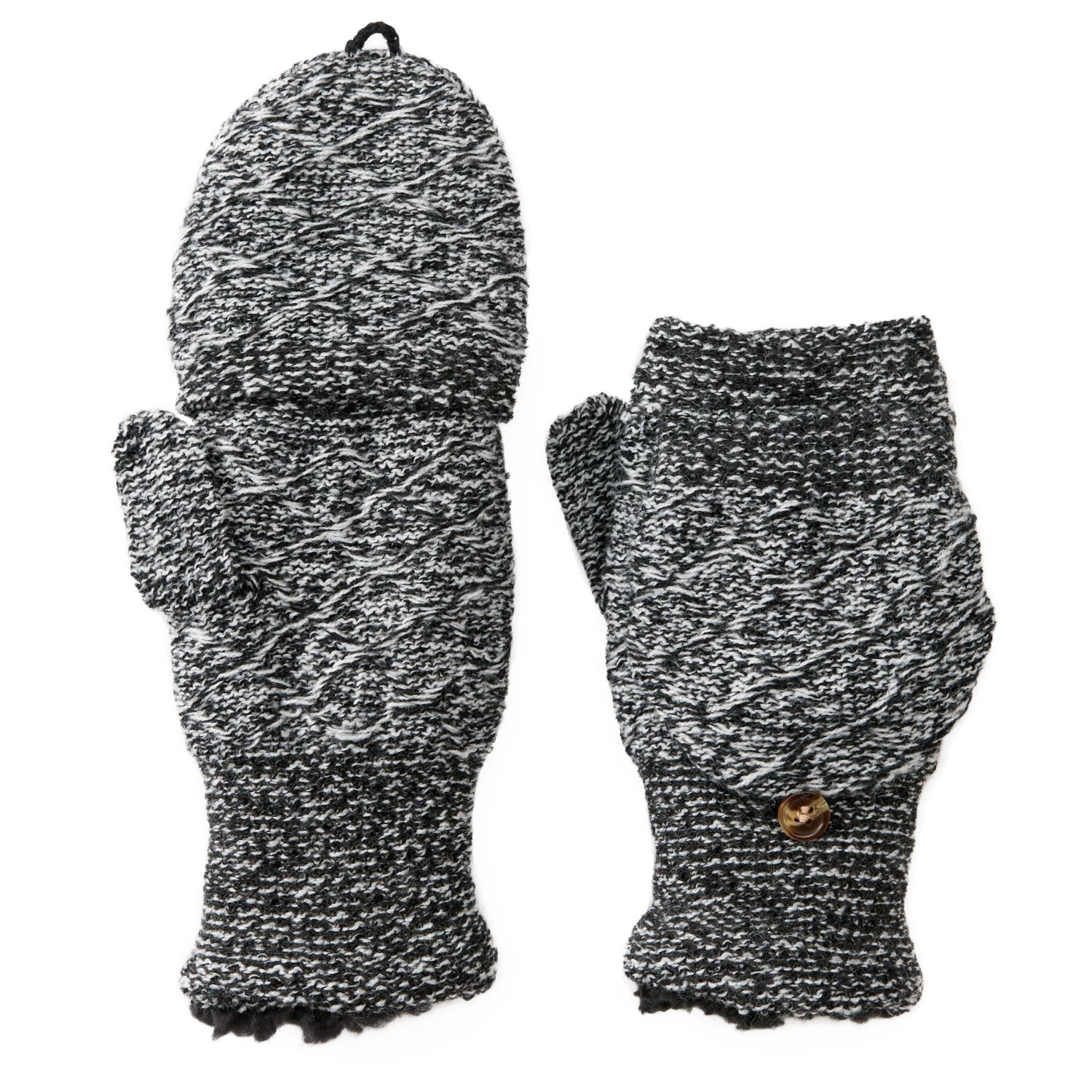 womens flip top mittens