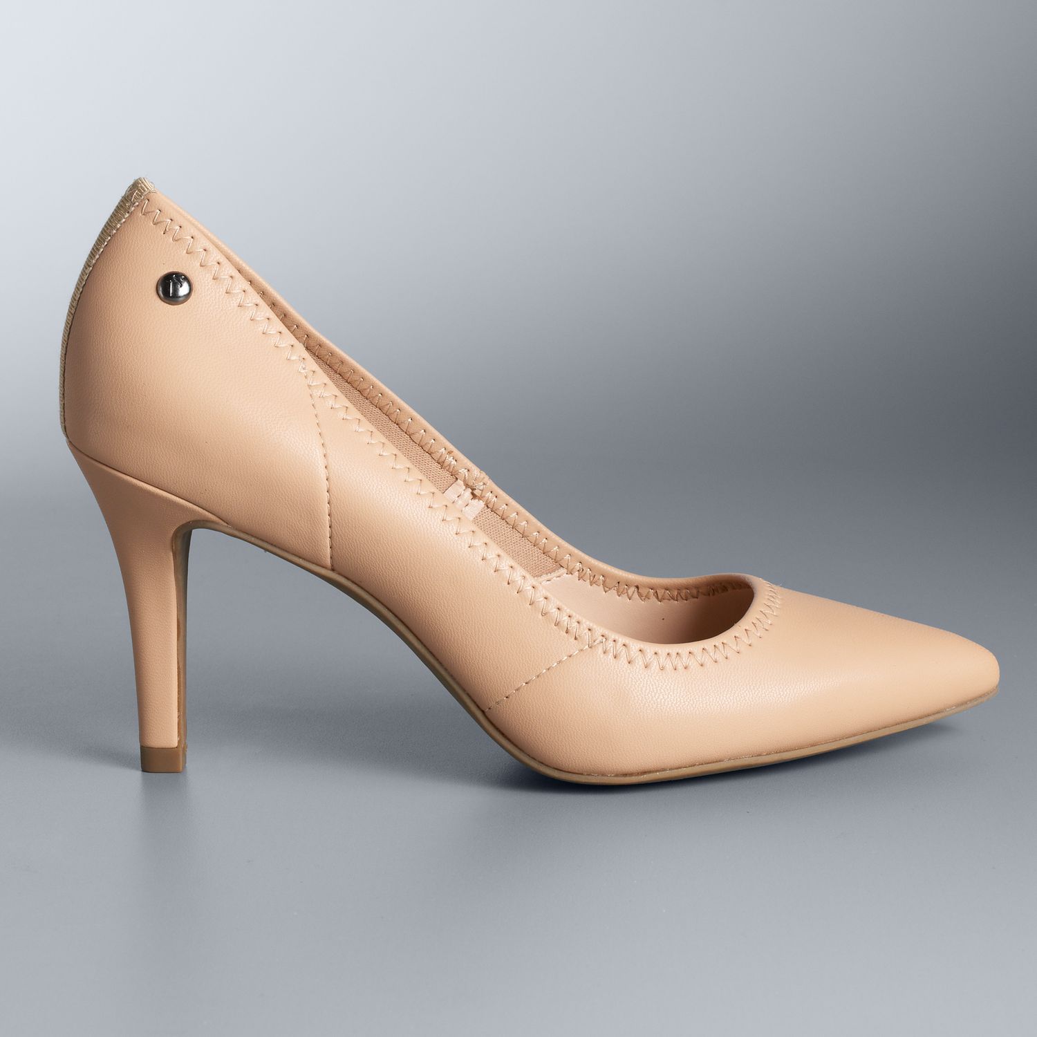 bone colored pumps