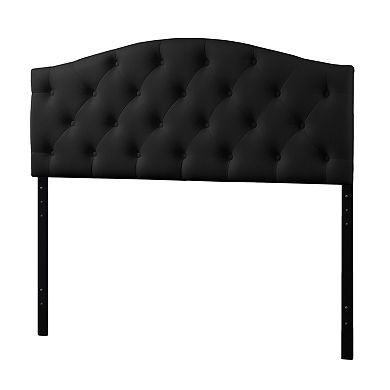 Baxton Studio Myra Faux-Leather Upholstered Queen Headboard