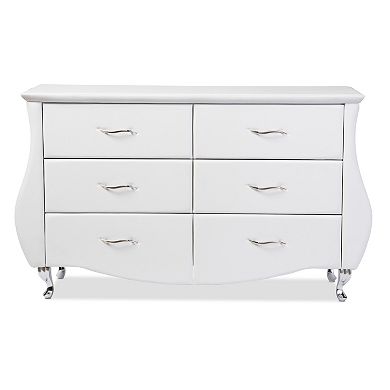 Baxton Studio Enzo  6-Drawer Dresser