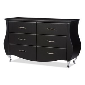 Baxton Studio Enzo  6-Drawer Dresser