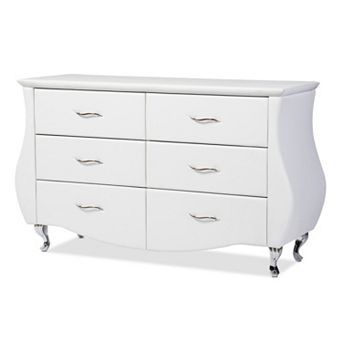 Baxton Studio Enzo 6-Drawer Dresser