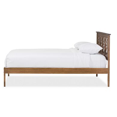 Baxton Studio Trina Tree Branch Platform Bed