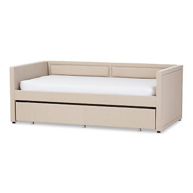 Baxton Studio Raymond Twin Daybed & Trundle