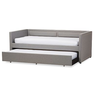 Baxton Studio Raymond Twin Daybed & Trundle