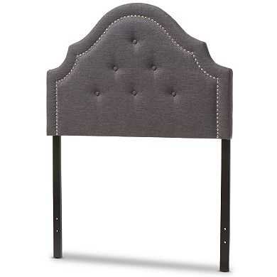 Baxton Studio Cora Button Tufted Upholstered Headboard