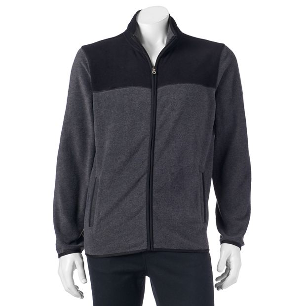 Kohls mens fleece outlet jacket