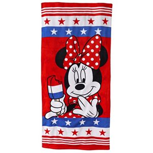 Disney/Jumping Beans Minnie Americana Beach Towel