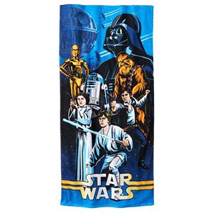 Star Wars Character Beach Towel