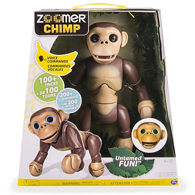 Zoom Pets Zoomer Chimp Robot