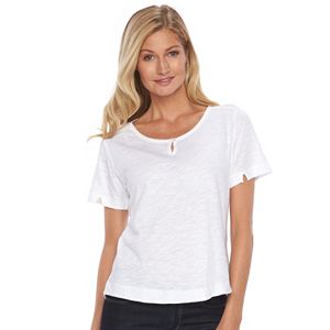 Women's Woolrich Bell Canyon Keyhole Tee