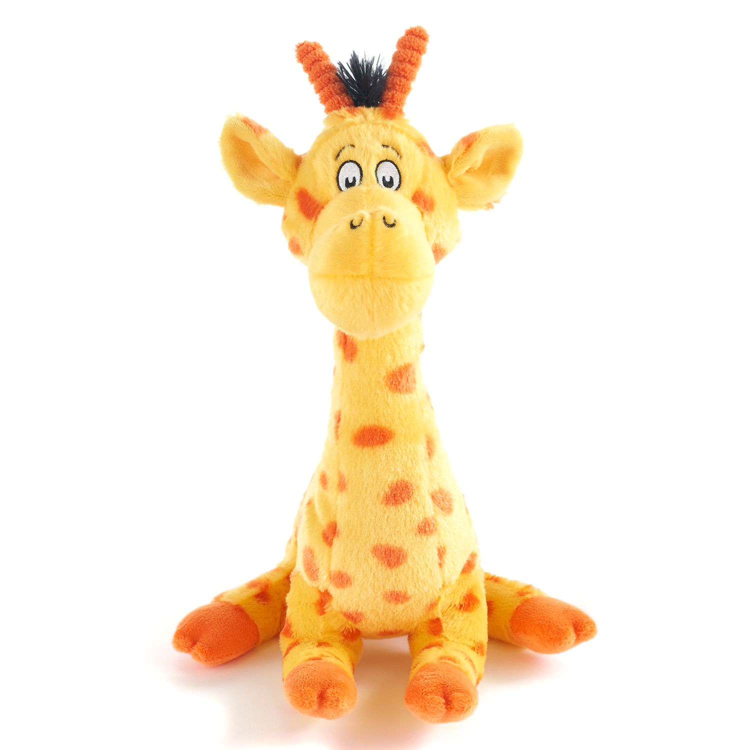 yellow giraffe stuffed animal