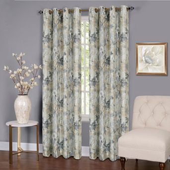 Achim Blackout 1-Panel Tranquil Window Curtain