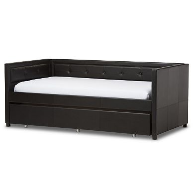 Baxton Studio Frank Twin Daybed & Trundle