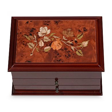 Mele and Co Brayden Wooden Jewelry Box