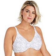 Buy Bali Passion for Comfort Minimizer Underwire Bra, Silver Lace, 34DDD at