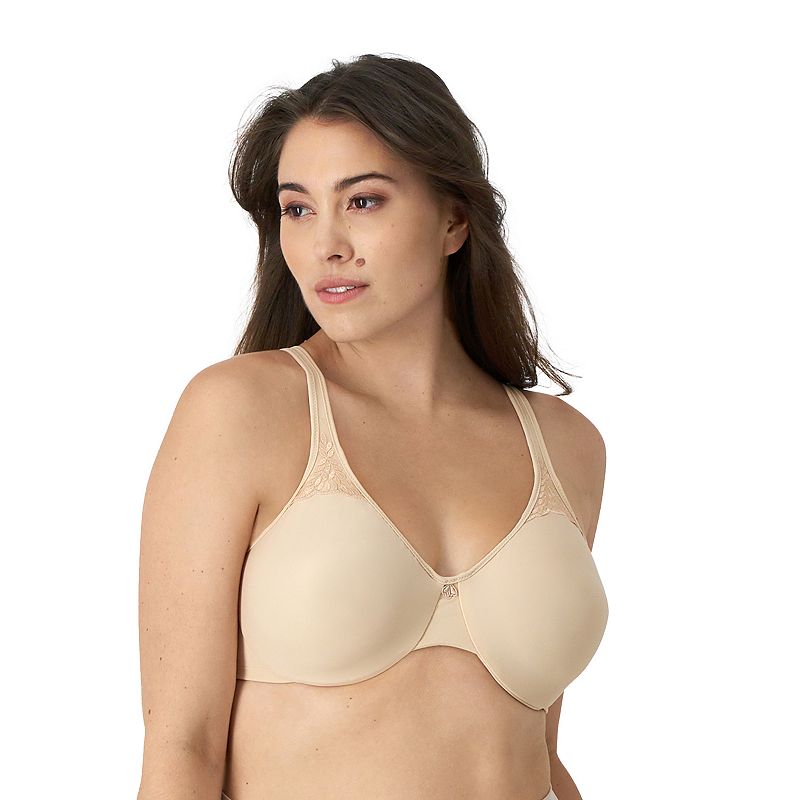 Bali Passion For Comfort Full-Figure Minimizer Underwire Bra DF3385, Women's, Size: 42 Ddd, Soft Brown