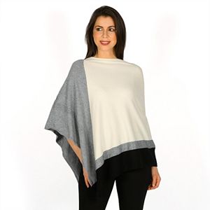 Women's Harve Benard Colorblock Poncho