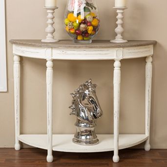 Baxton Studio Vologne Console Table