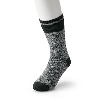 Men's Heat Holders Thermal Block Twist Crew Socks