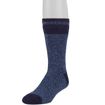 Men's Heat Holders Thermal Block Twist Crew Socks