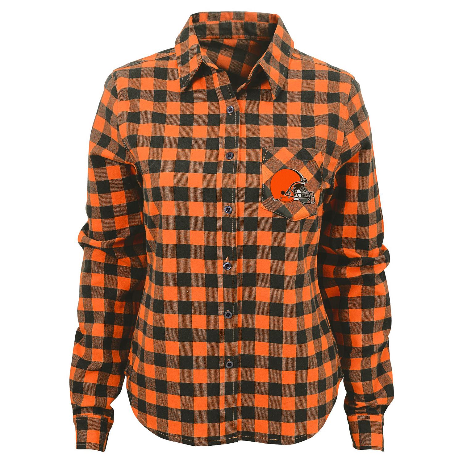 cleveland browns flannel shirt