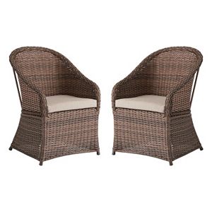 SONOMA Goods for Life™ Wicker Patio Chair 2-piece Set