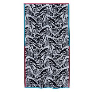 Celebrate Summer Together Zebra Beach Towel