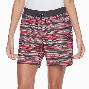 Women's Columbia Amberley Stream Striped Cargo Shorts