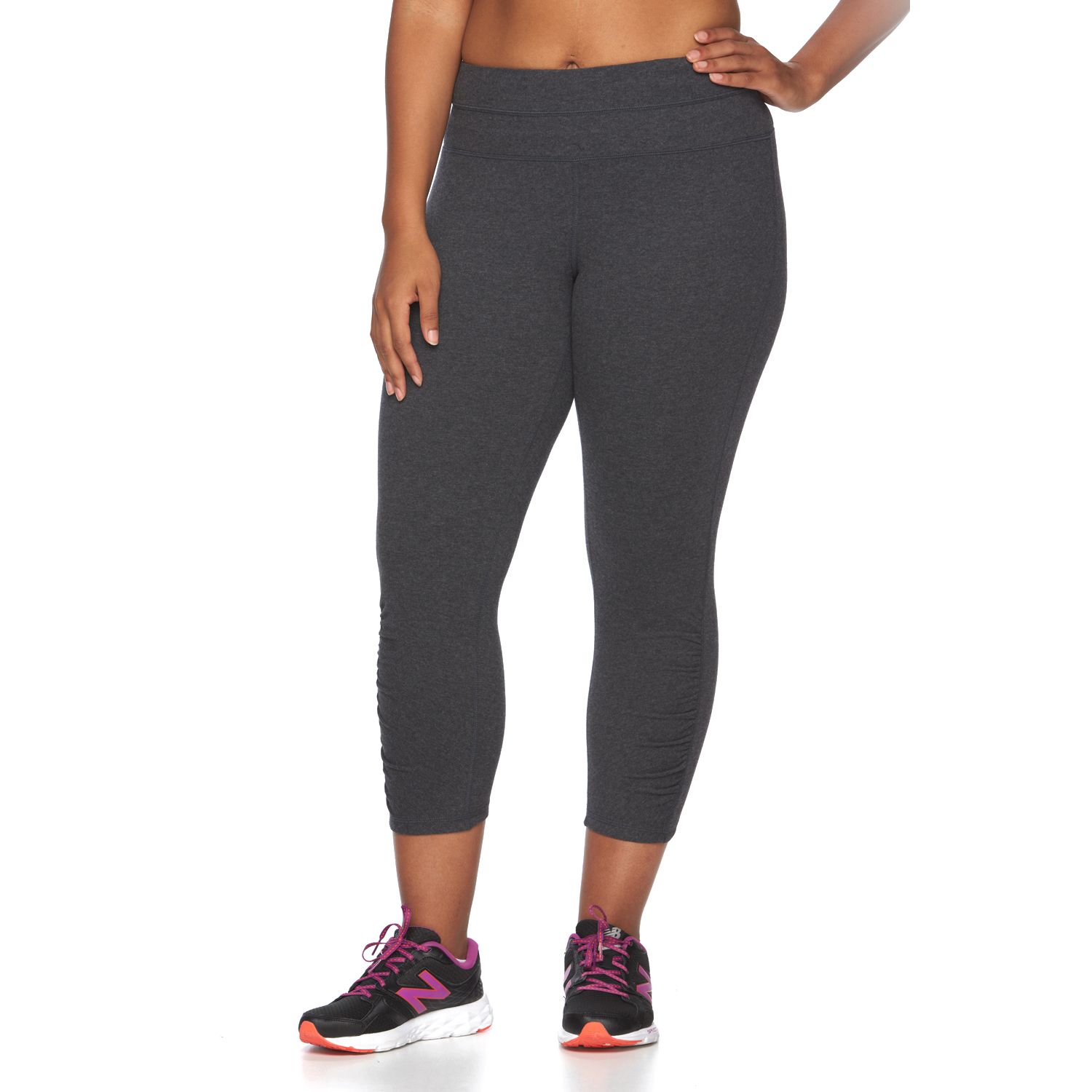 kohls plus size yoga pants