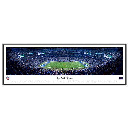 New York Giants Football Stadium Framed Wall Art