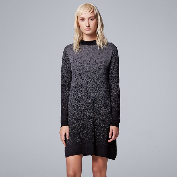 Vera wang hot sale sweater dress