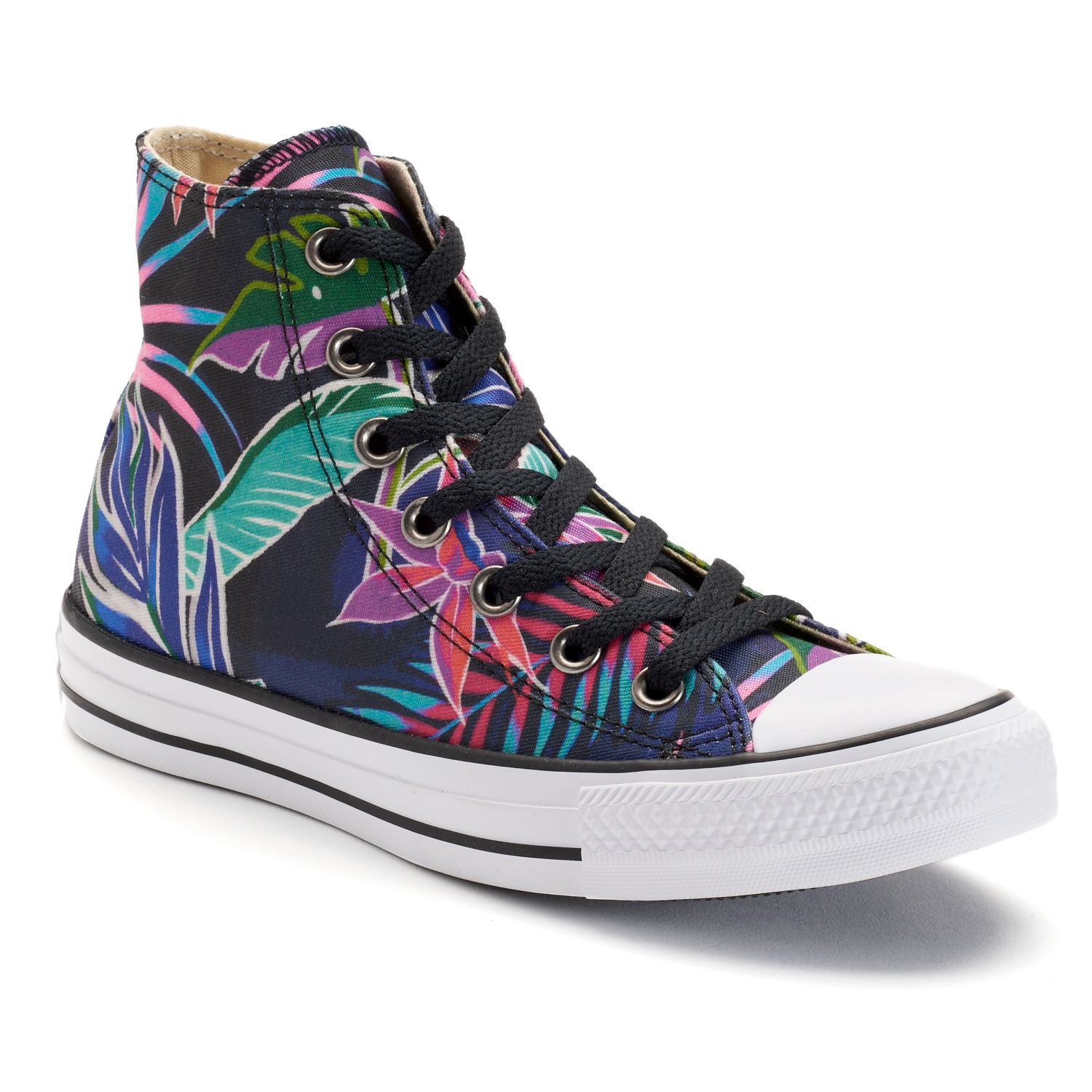 converse tropical print