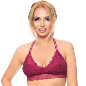 Cross Back Double Strap Bralette BR-28642