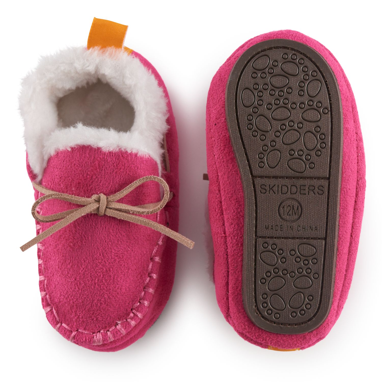 baby girl moccasin slippers