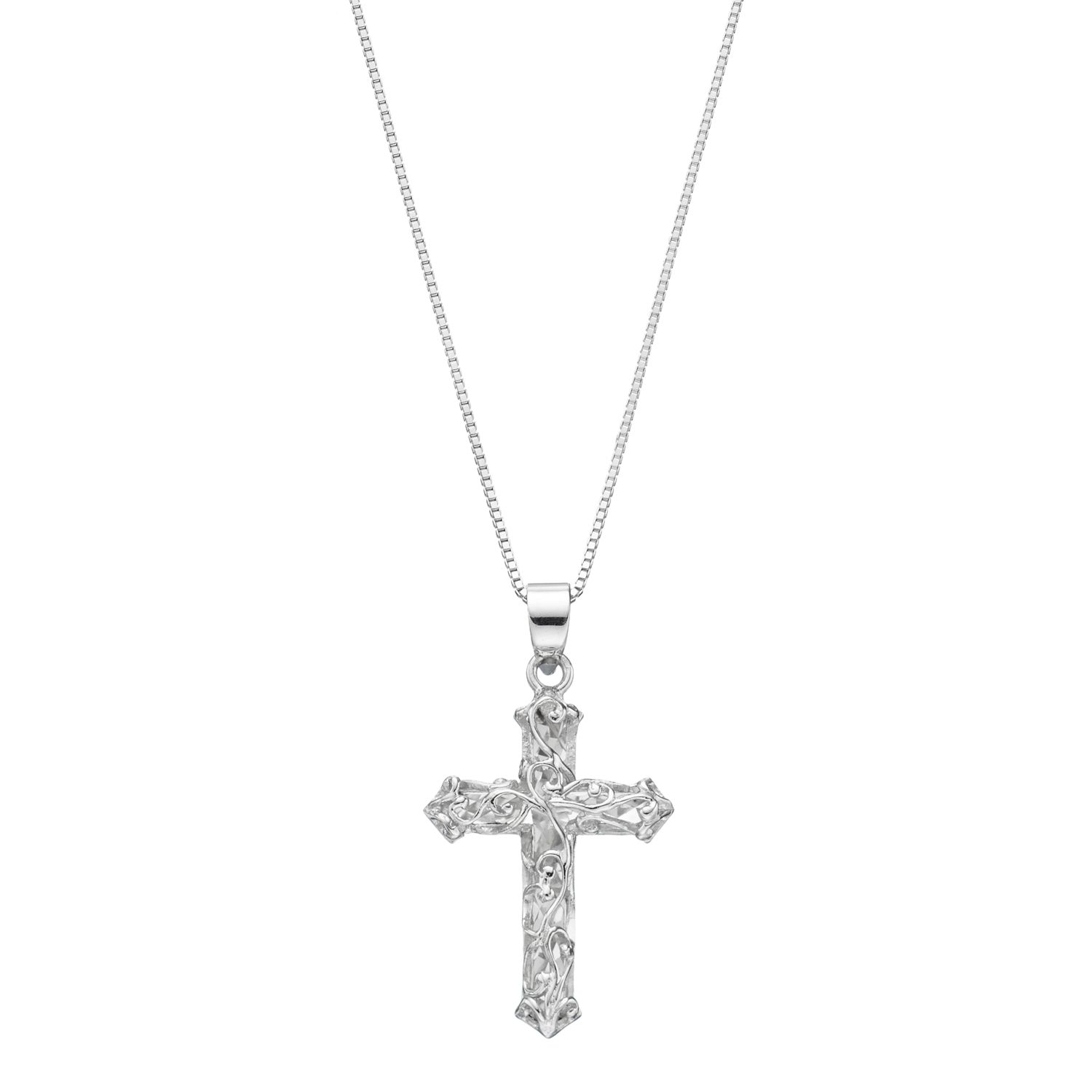 timeless silver cross